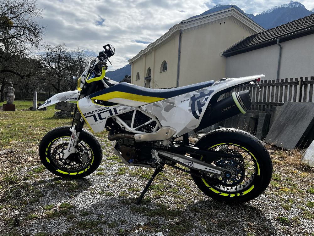 Motorrad verkaufen Husqvarna 701 Supermoto Ankauf